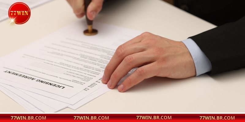 Thông tin khái quát về giấy phép hoạt động 77win