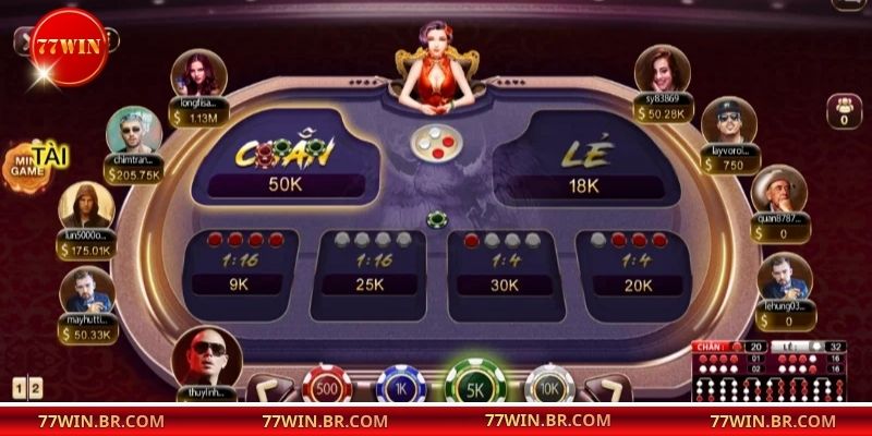 Xuống tiền chơi game theo người may mắn